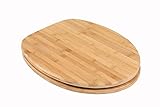 ADOB WC Sitz Klobrille Bambus dunkel Bamboo Natur, umweltfreundlich, warm,...