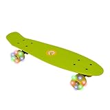 Evo EVO 22' Penny Board mit Licht | Skateboard für Anfänger oder Profis |...