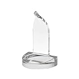 CRISTALICA Glaspokal Glasblock Throphäe Briefbeschwerer Skisport Höhe...