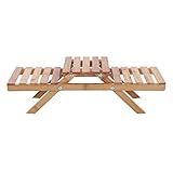 Topfpflanzenregal aus Holz, 2-lagig, faltbar, Pflanzenregal,...