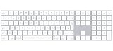 Apple Magic Keyboard mit Ziffernblock: Bluetooth, wiederaufladbar....