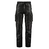 Motorrad-Jeanshose Für Herren, Sturzfeste Jeans Mit Geradem Bein Und 4...