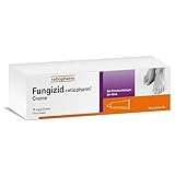 Fungizid-ratiopharm® Creme mit dem Wirkstoff Clotrimazol. Zur schonenden...