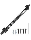 QWORK® Automatischer Türschließer, 36cm Einstellbare Zugfeder aus...