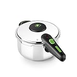 MONIX M911001 Presto 4L Schnellkochtopf aus 18/8 Edelstahl, geeignet für...
