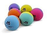 SPORTSPET High Bounce Balls aus natürlichem Kautschuk für Hunde (Ø 60mm)...