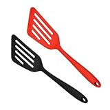 Mikikit 2 Stück Kochspatel braten Abfluss Beständig für Küche versetzt...