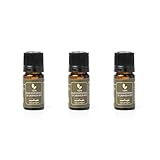 Sant'Egle Ätherisches Bio-Lavendelöl, 100 % rein, 3 x 5 ml, 3 Stück