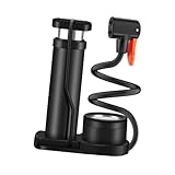 Abaodam Elektrische Fußluftpumpe mit Präzisionsmanometer Tragbare...