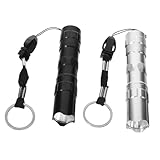 AUTSUPPL 2er Set LED Taschenlampe Aus Aluminium Wasserdicht Tragbar Hartes...