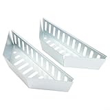 Yhenlovtt Edelstahl-Holzkohlekörbe für Kugelgrills, 2 Stück,...