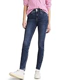 Street One Damen Style York Jeanshose Slim und High, Brilliant Indigo...