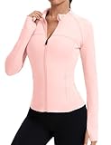 Tisfeer Sportjacke Damen Laufjacke Leicht Fitness Sport Oberteile...