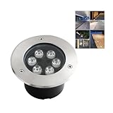IP66 Wasserdichte LED Bodeneinbauleuchten Rund Einbaustrahler...