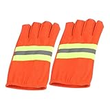 ELAYARD Hitzebeständige Dicke Feuerwehr handschuhe mit Flammschutz...