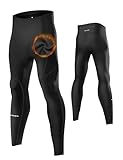 INBIKE Laufhose Herren Winter Thermo Sport Leggings Damen Atmungsaktiv...