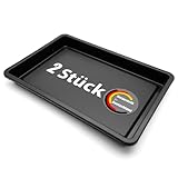 BigDean 2 Stück Pflanzschale 59x39x6 cm ideal als Pflanzwanne, Katzenklo &...
