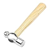 Cpolebev Heiminstallation Kleiner Hammer Walnusshammer 0,25P Holzhammer...