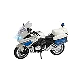 Toi-Toys 29654B Polizeimotorrad 1:20 mit Licht und Sound,...