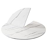 Faltbare runde Tischverlängerung, 120–240 cm Durchmesser, platzsparende...