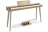 Donner DDP-60 88 Tasten Digital Piano für Anfänger, Elektrisches Keyboard...