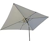 Pure Home & Garden Kurbelschirm 300x200 natur, mit UV-Schutz 40 Plus,...