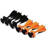 Petron Stealth 6 Pfeile mit Saugnapf, Zubehör für Sport Armbrust, schwarz...