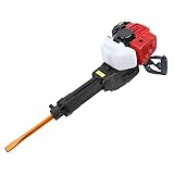 2-Takt Benzin Abbruchhammer, 1900W 52CC Stemmhammer Meißelhammer Meißel,...