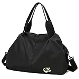 Vllcsla Sporttasche Damen Klein Reisetasche, 45x27x20 cm, mit Nassfach,...