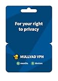 Mullvad VPN | VPN 12 Monate für 5 Geräte | Mehr Datenschutz mit einer...
