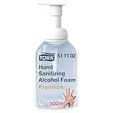 Tork Händedesinfektionsschaum, sanft zur Haut, 1 × 300 ml...