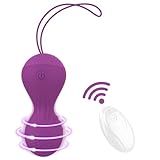 Qoosea Liebeskugeln Bullet Vibratoren Sex Vibrationseier mit 10...