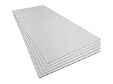 Styropor 1,0 cm x 56 cm x 100 cm 5 Dämmplatten Styroporplatten Bauplatten...