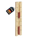 TFA Dostmann Analoge Sauna Sanduhr 15 Minuten, 40.1058.11, aus...