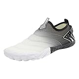 Generisch Slip on Schuhe Damen Barfußschuhe Erdungsschuhe mit Kupfer...