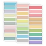 600 Stück Haftstreifen, 3 Stile Haftnotizen Tabs Sticky Notes Klein...