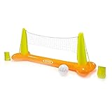 Intex 56508NP - Aufblasbares Volleyballnetz-Set, Vinyl, Mehrfarbig,...