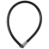 ABUS Kabelschloss 3406C - Zahlenschloss - 55 mm langes Stahlkabel mit...