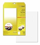 SIGEL LA505 CD-/DVD-Etiketten selbstklebend, bedruckbar, weiß, blickdicht,...