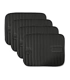 WALDHAUSEN Bandagierkissen mit Klett, 4er Set, schwarz