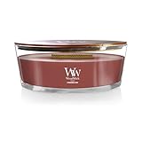 WoodWick Ellipse Duftkerze | Cinnamon Chai | mit knisterndem Docht |...