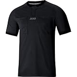 JAKO Herren Schiedsrichter-trikot (Kurzarm) Fußballtrikots Ka, Schwarz, L...