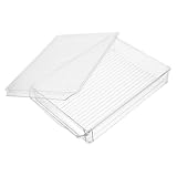 DOITOOL Stapelbare Transparente Kühlschrank aufbewahrungsbox mit Deckel...