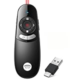 USB C Presenter, Bluetooth und Kabellose 2.4 GHz - zwei Verbindungsarten...