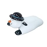 doorslay Winter Schneemann Snow Tube Aufblasbarer Schneeschlitten...