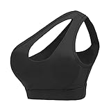 Yoga BH für Damen Plus Größe EIN-Schulter Design Atmungsaktive...