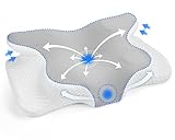Gaethra Nackenstützkissen Memory Foam Groß, Ergonomisches Orthopädisches...