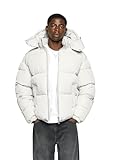 Burocs Hooded Puffer Jacket - Light Grey - Jacke Herren -...