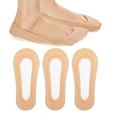 JJUNW 6 Stück Ballerina Socken Damen, Damen Atmungsaktiv Füsslinge,...
