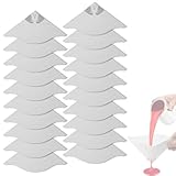JUGUTA 20 Stück Lacksiebe Lackfilter, Nylon Einweg Konisches Papier...